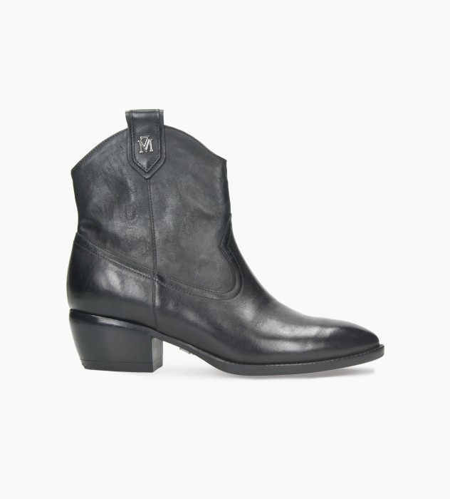 Czarne botki damskie