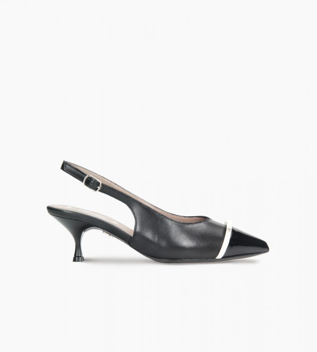 Czarne czółenka damskie