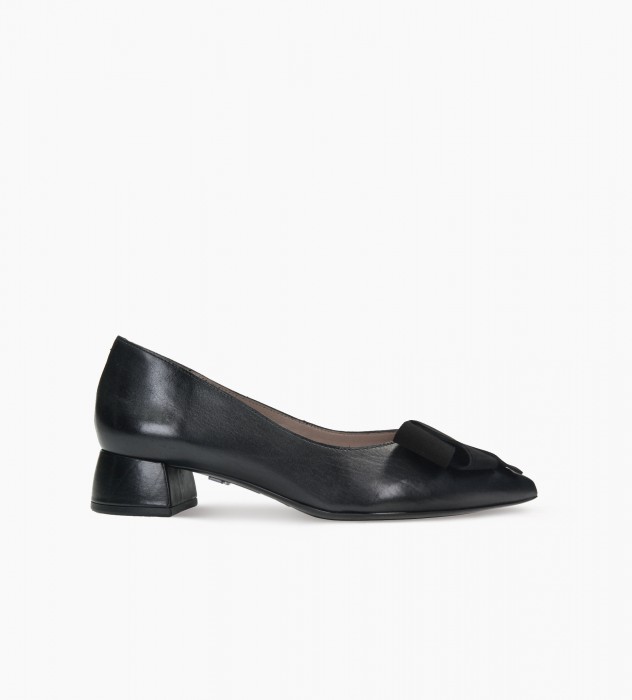 Czarne czółenka damskie