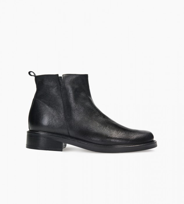 Czarne botki damskie