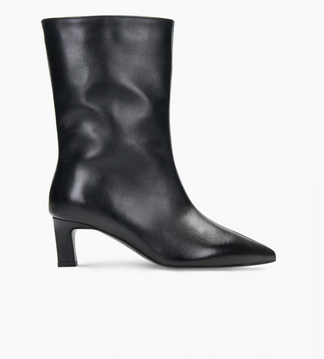 Czarne botki damskie