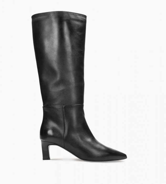 Czarne kozaki damskie