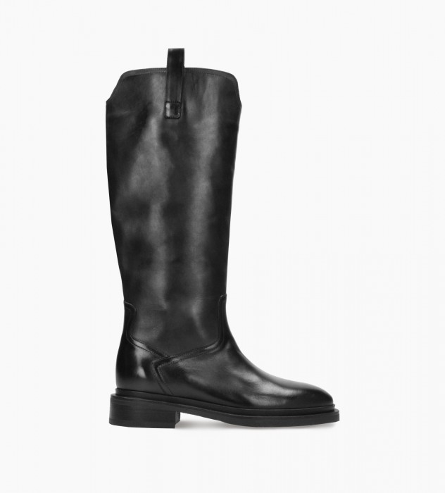 Czarne kozaki damskie