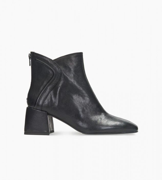 Czarne botki damskie