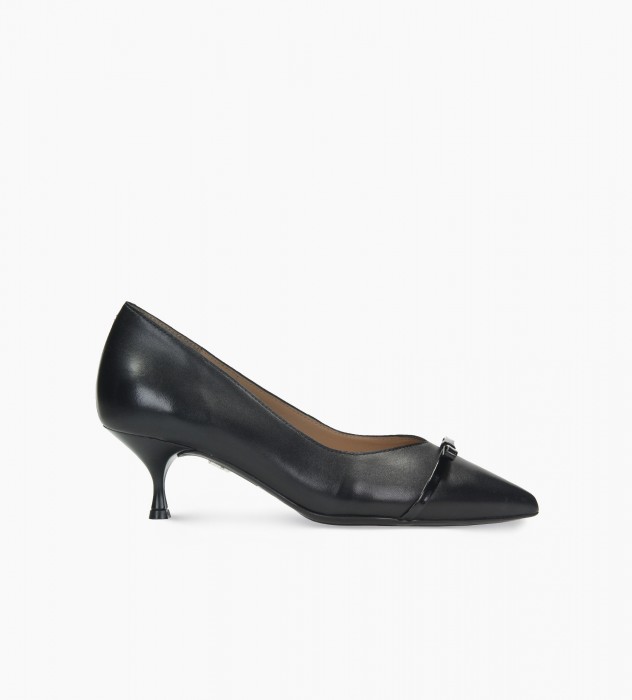 Czarne czółenka damskie