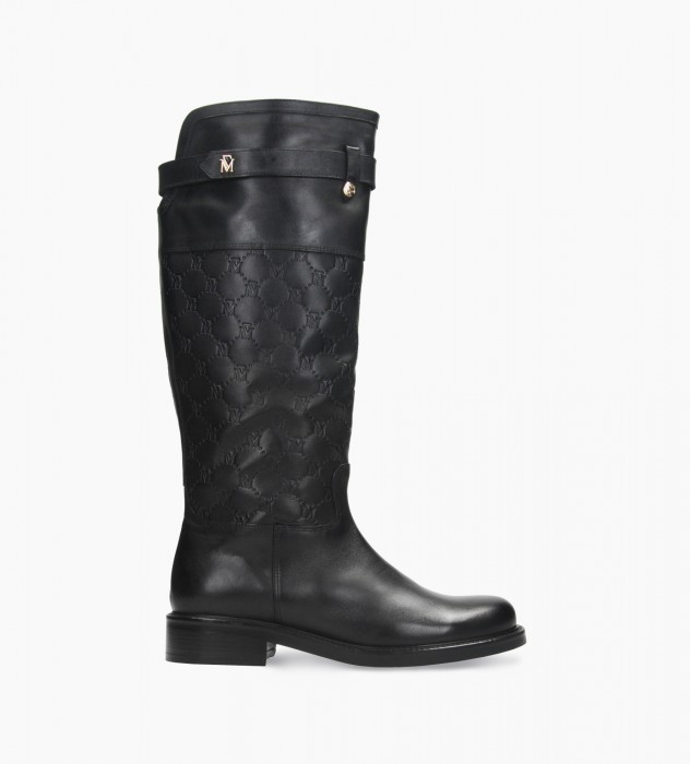 Czarne kozaki damskie