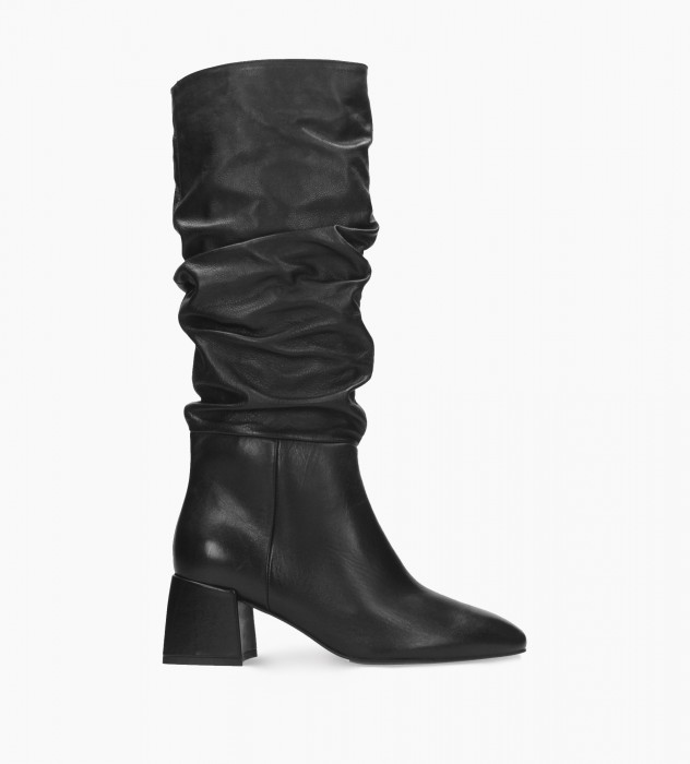 Czarne kozaki damskie