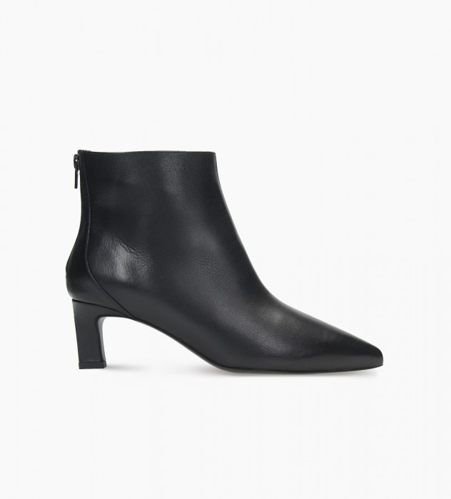 Czarne botki damskie