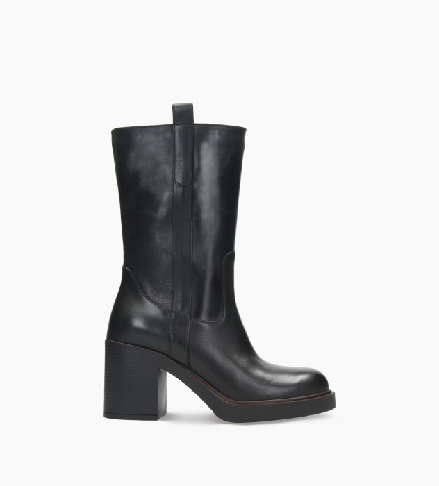 Czarne botki damskie