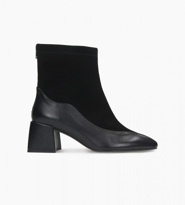 Czarne botki damskie