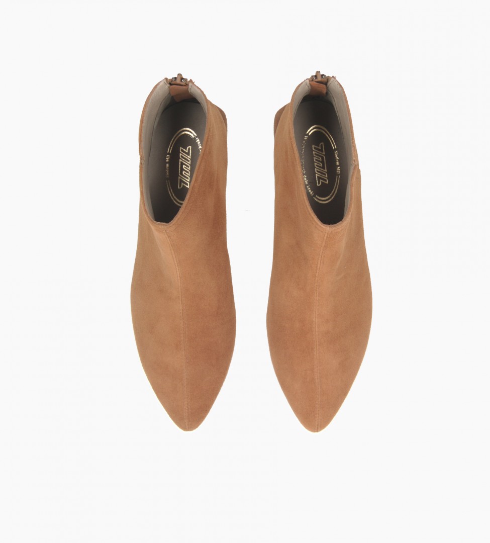 Koniakowe botki damskie