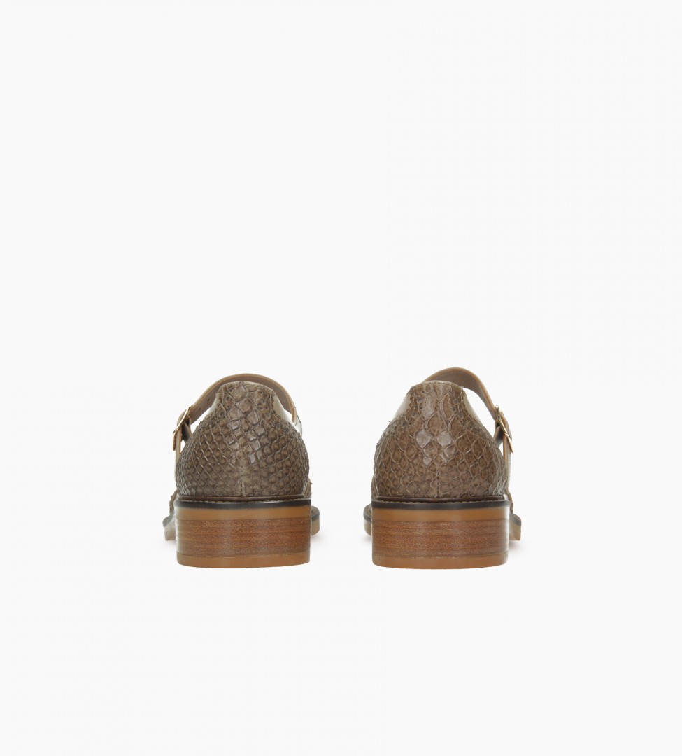 Beżowe półbuty damskie