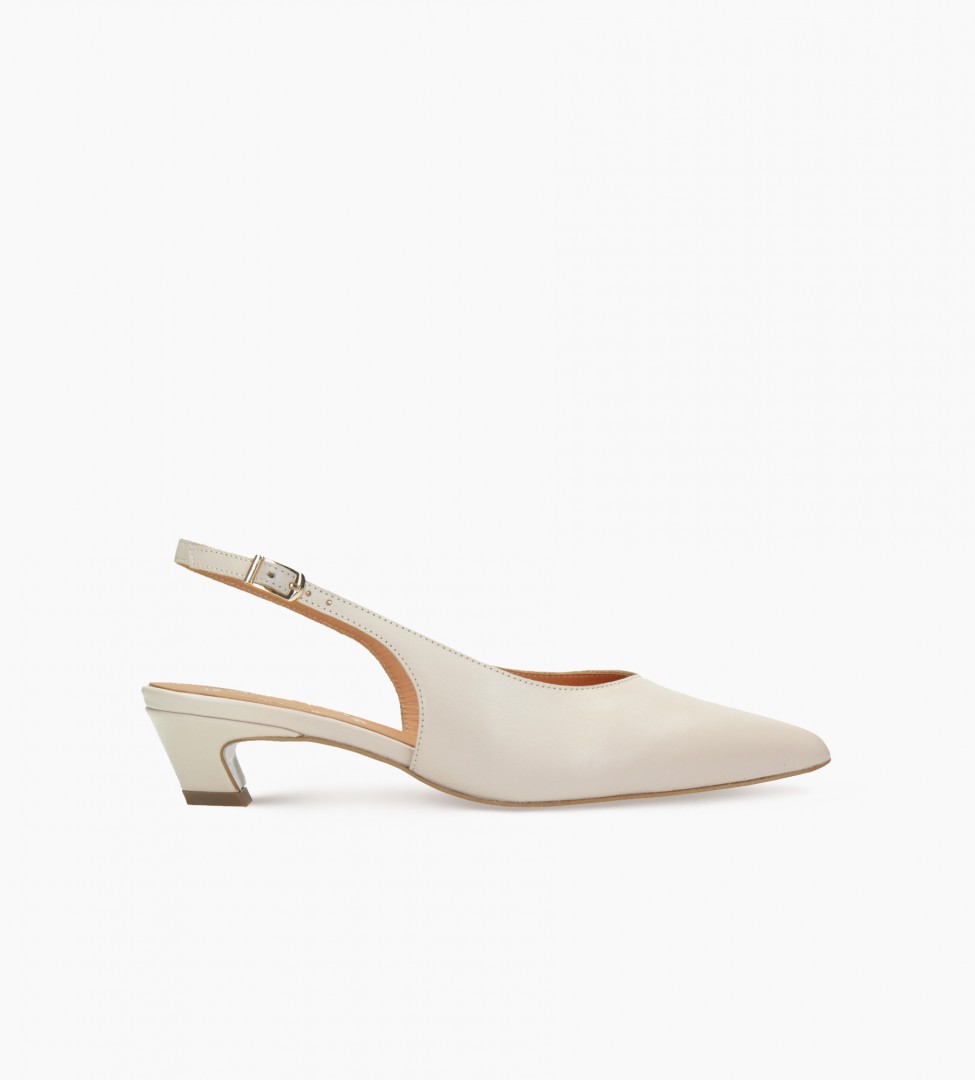 Beżowe czółenko damskie