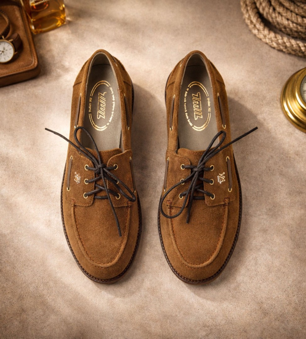 Koniakowe mokasyny damskie