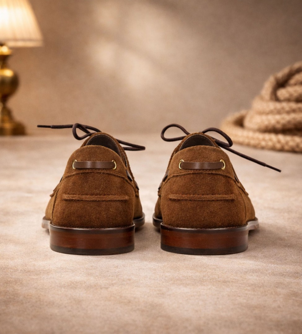 Koniakowe mokasyny damskie