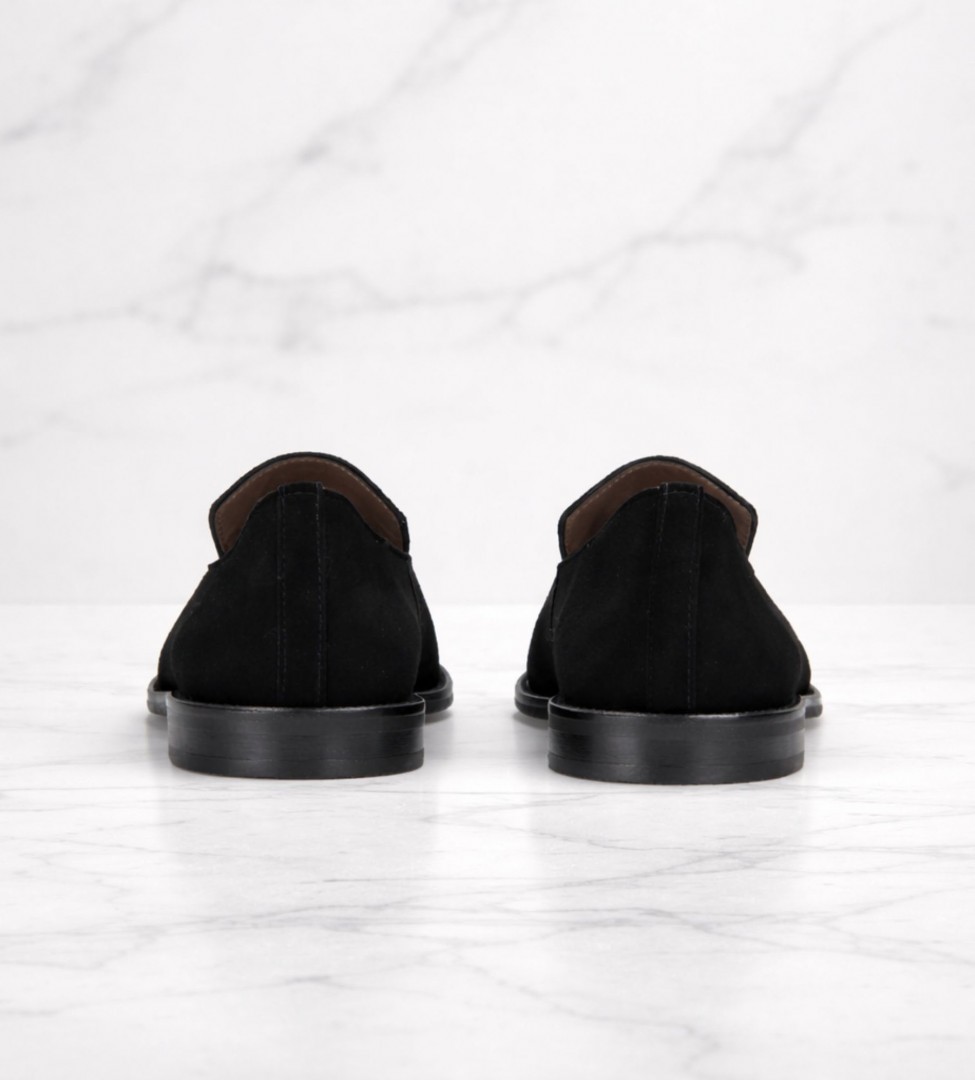 Czarne baleriny damskie