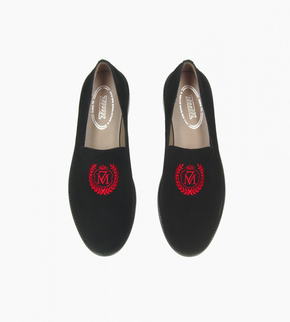 Czarne baleriny damskie