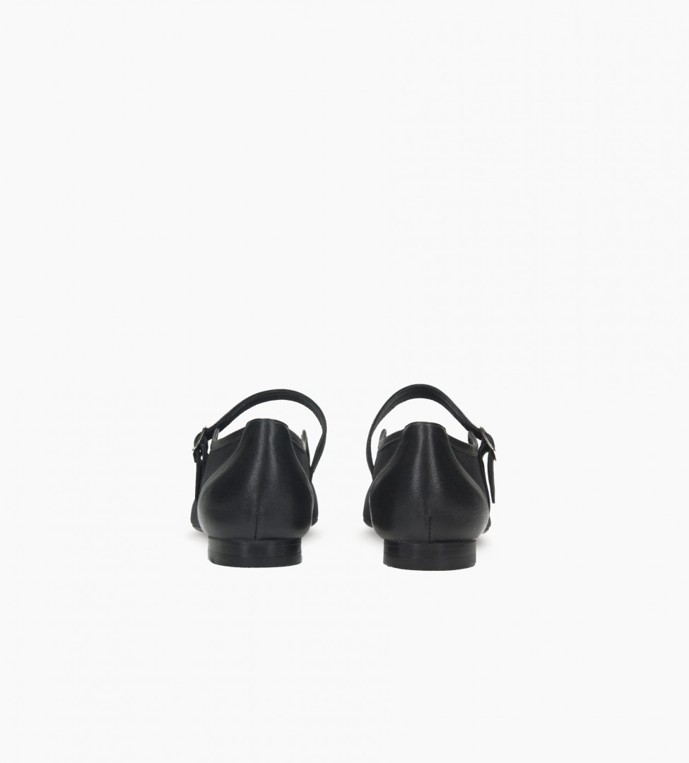 Czarne baleriny damski