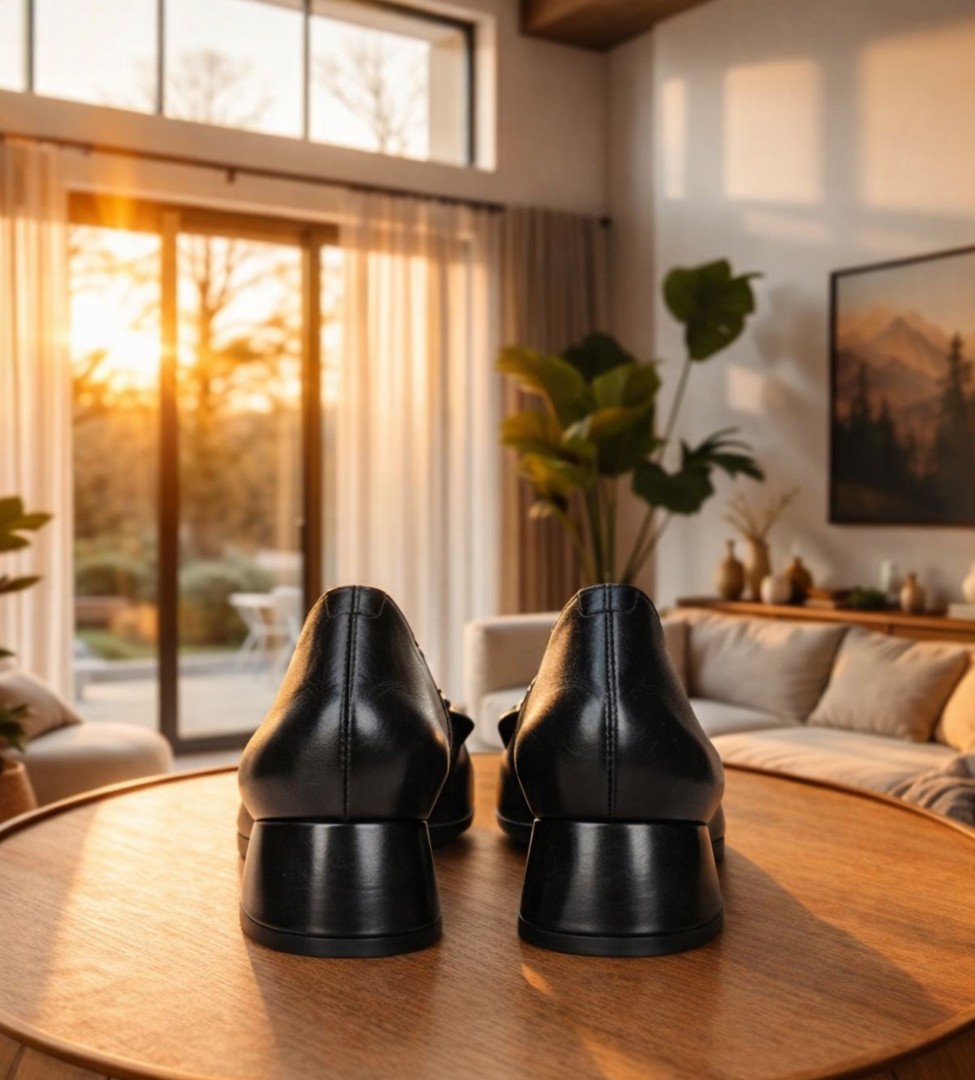 Czarne czółenka damskie