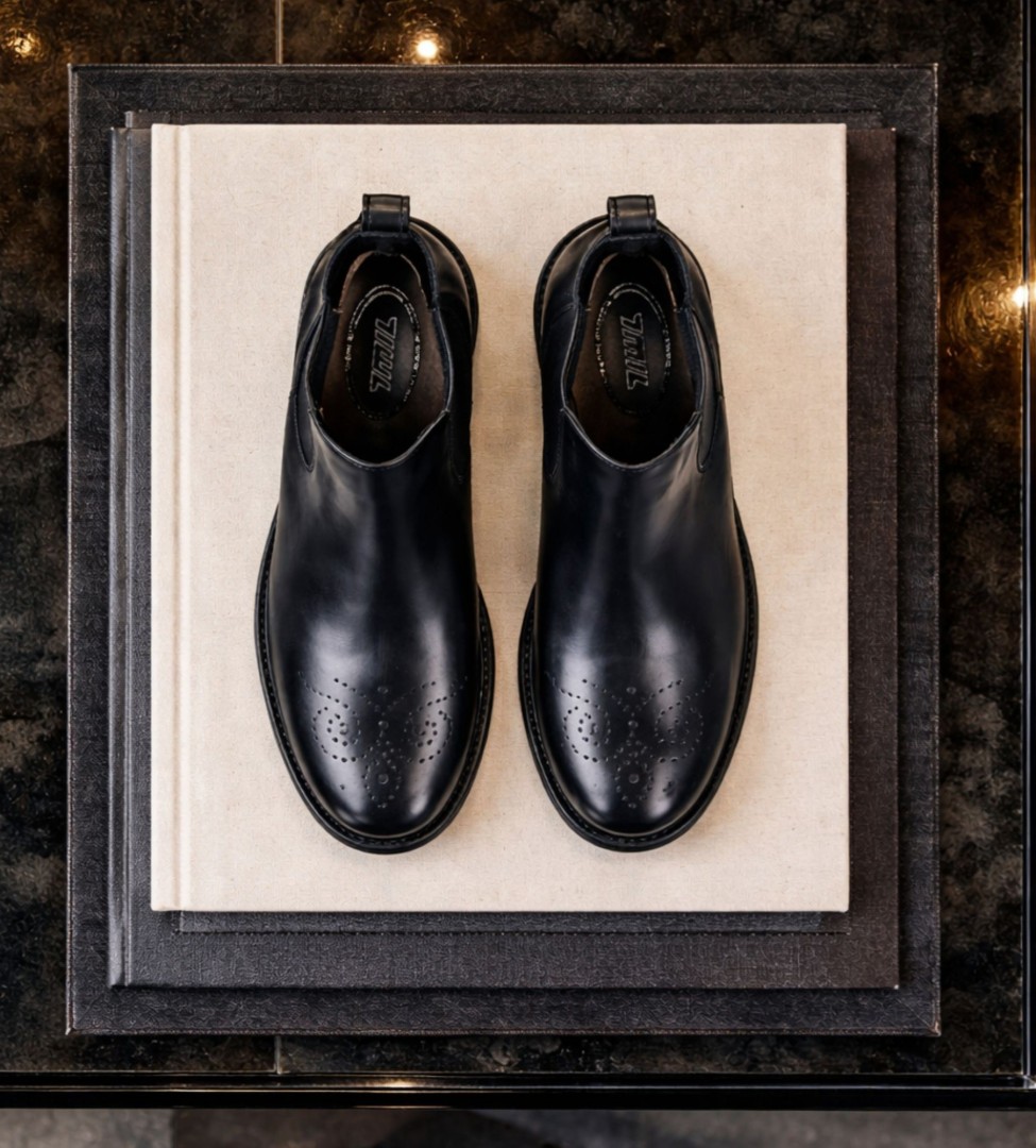 Czarne sztyblety damskie