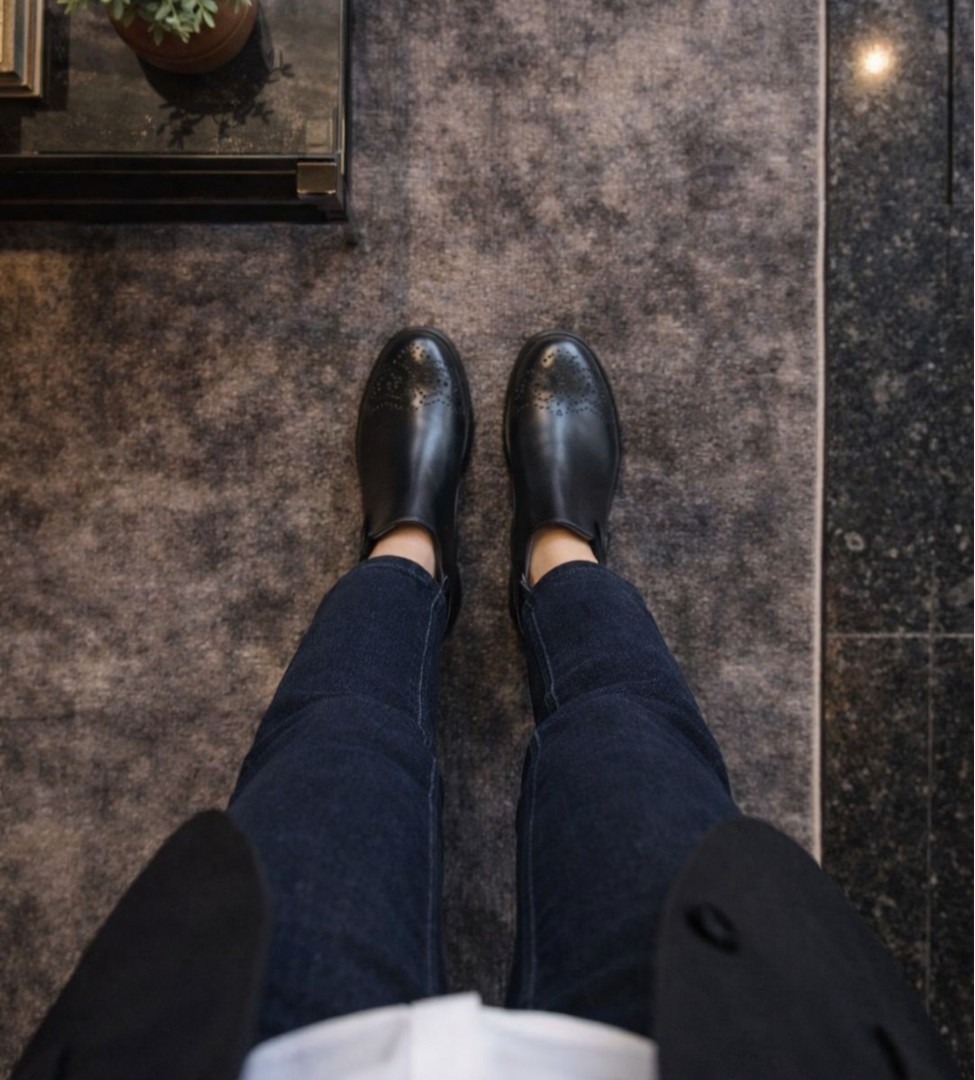 Czarne sztyblety damskie