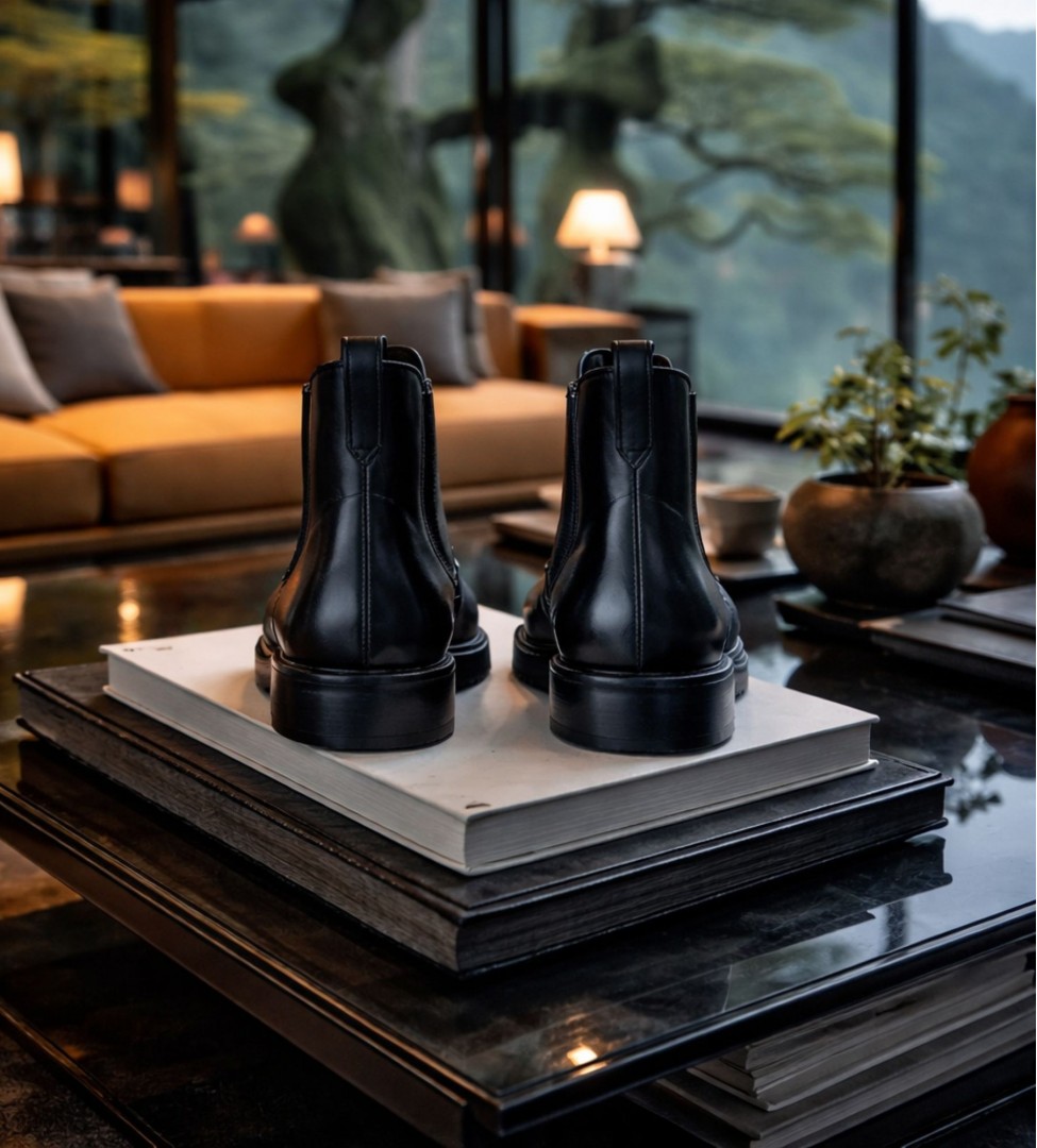 Czarne sztyblety damskie