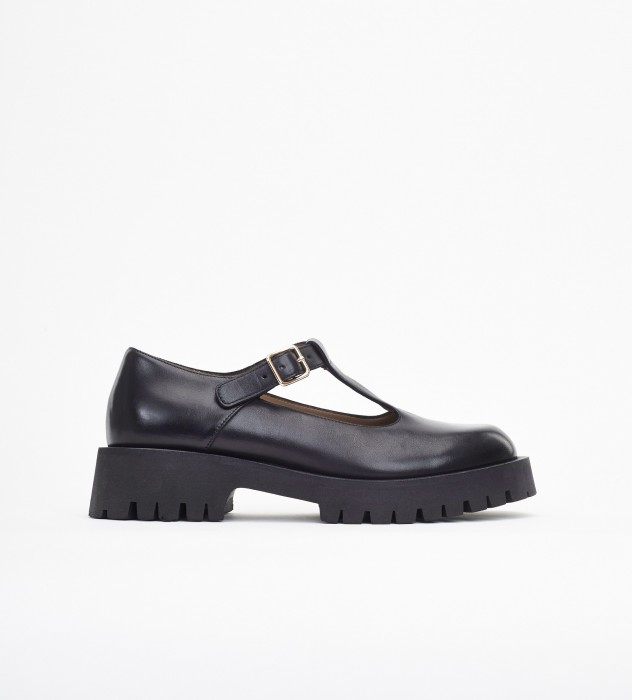 Czarne baleriny damskie