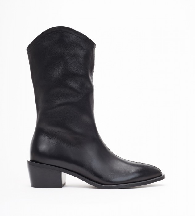 Czarne kozaki damskie