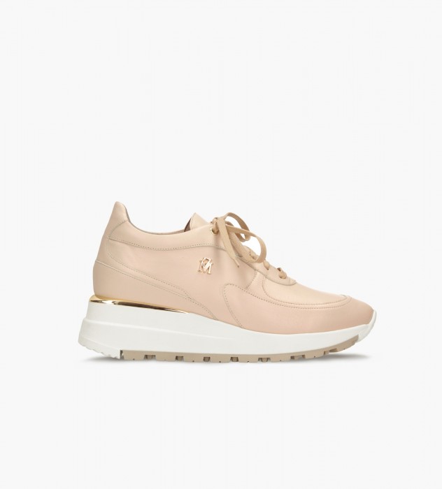 Beżowe sneakersy damskie