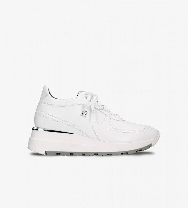 Białe sneakersy damskie