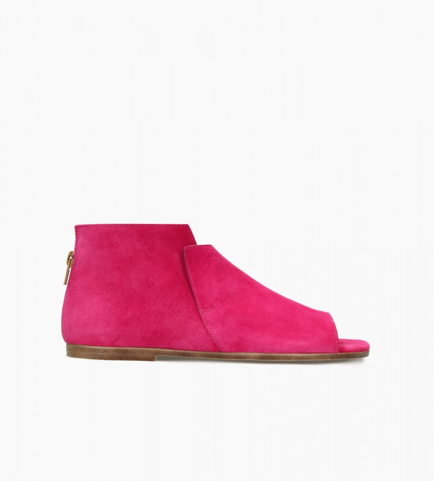 Różowe sandały damskie