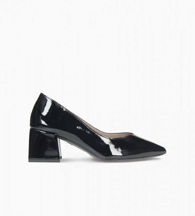 Czarne czółenka damskie