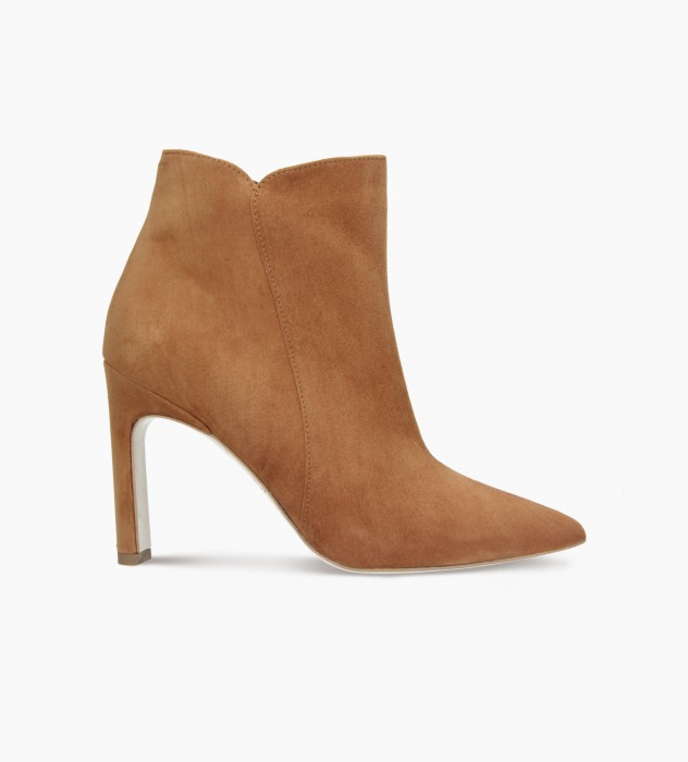 Koniakowe botki damskie