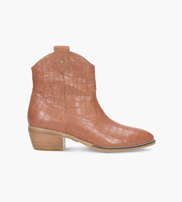 Koniakowe botki damskie