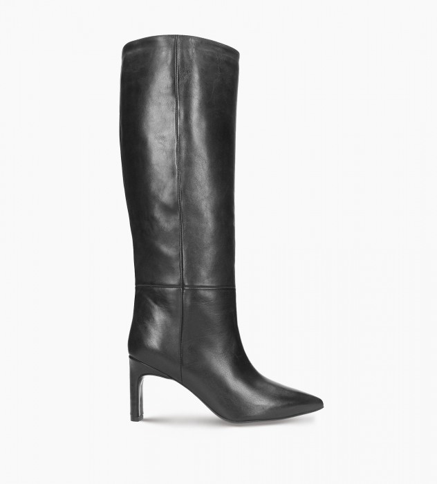 Czarne kozaki damskie