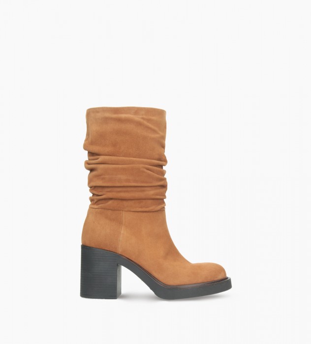 Koniakowe botki damskie