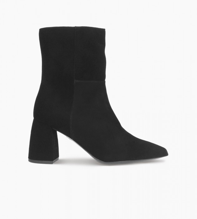 Czarne botki damskie