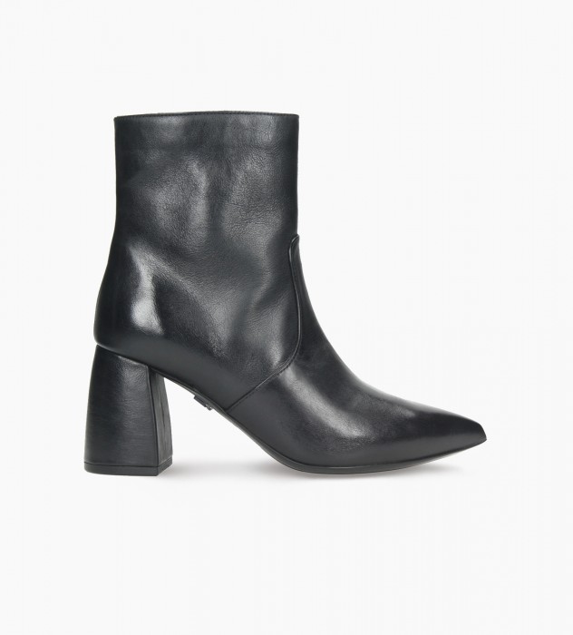 Czarne botki damskie