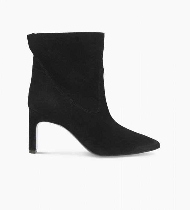 Czarne botki damskie