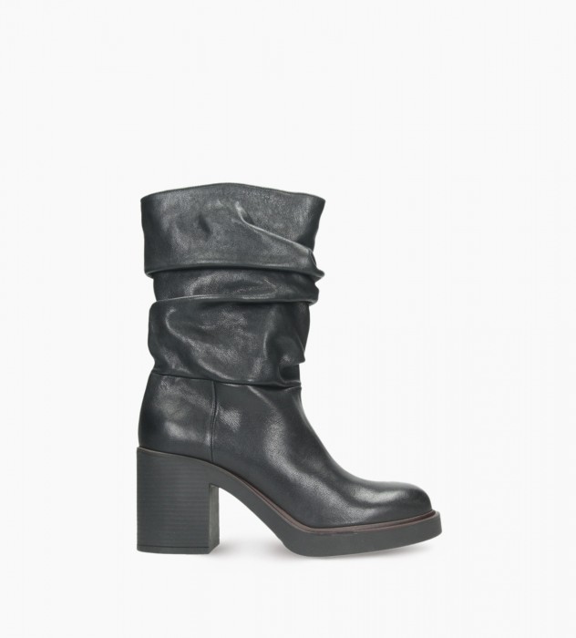 Czarne botki damskie