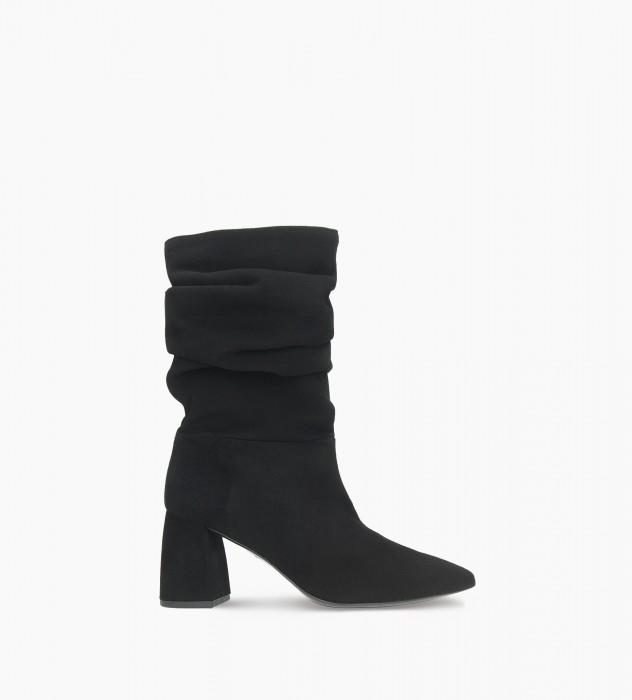 Czarne botki damskie