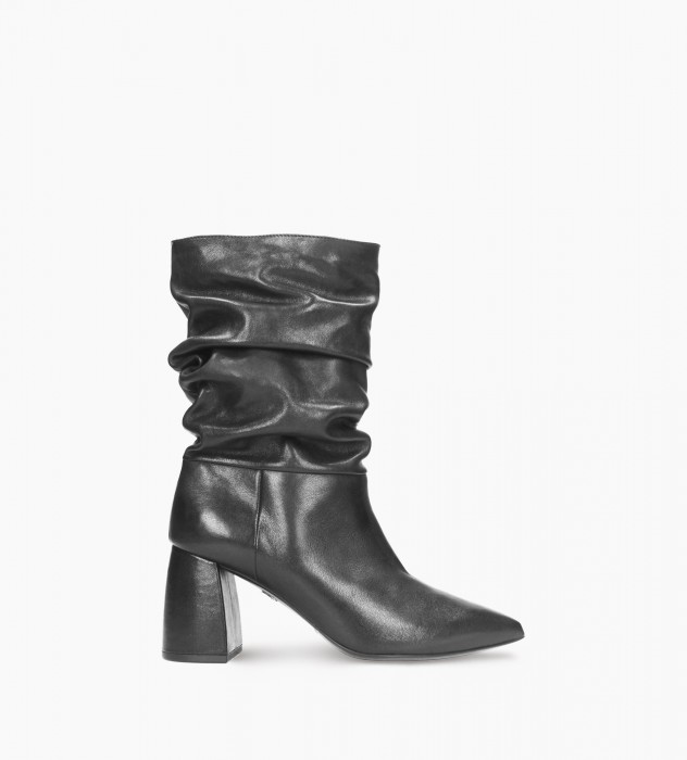 Czarne botki damskie