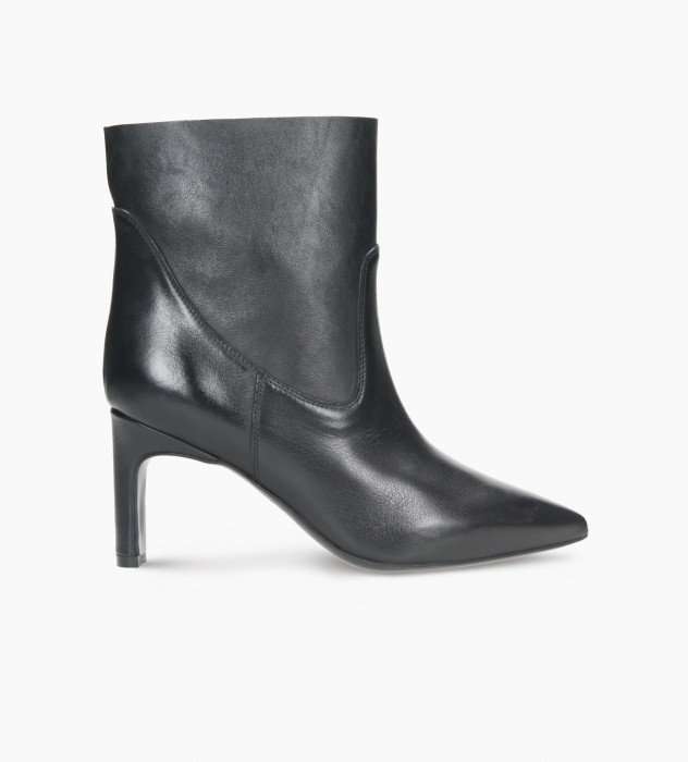 Czarne botki damskie