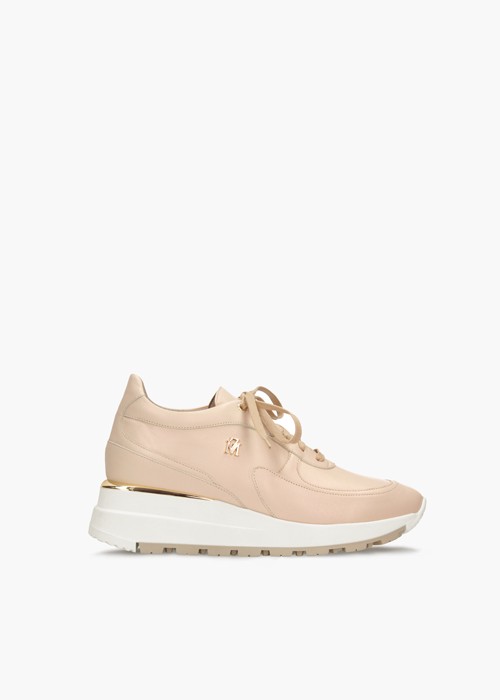 Beżowe sneakersy damskie