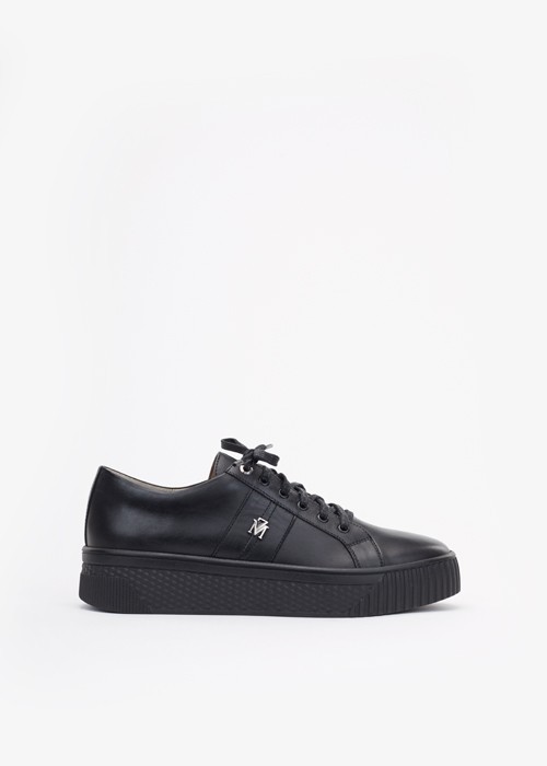 Czarne sneakersy damskie