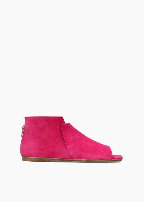 Różowe sandały damskie