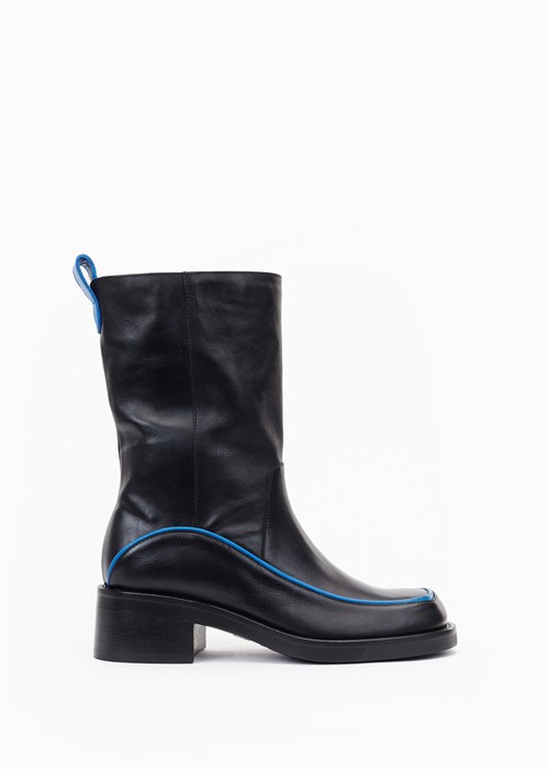 Czarne botki damskie