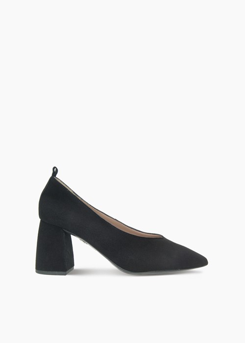 Czarne czółenka damskie