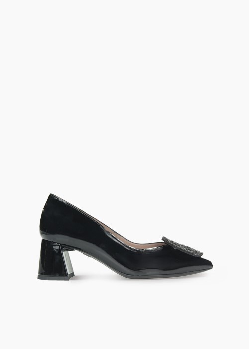 Czarne czółenka damskie