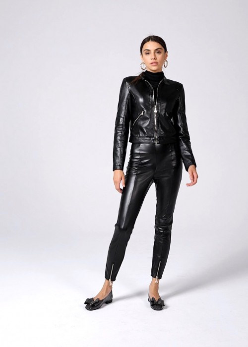 Ciemno Szare baleriny damskie